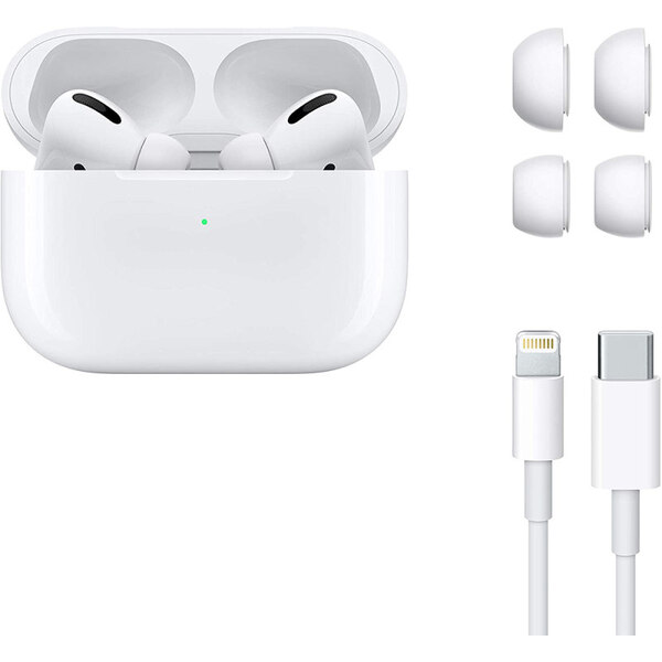 هدفون بی سیم اپل مدل AirPods Pro 2021 همراه با محفظه شارژ)
