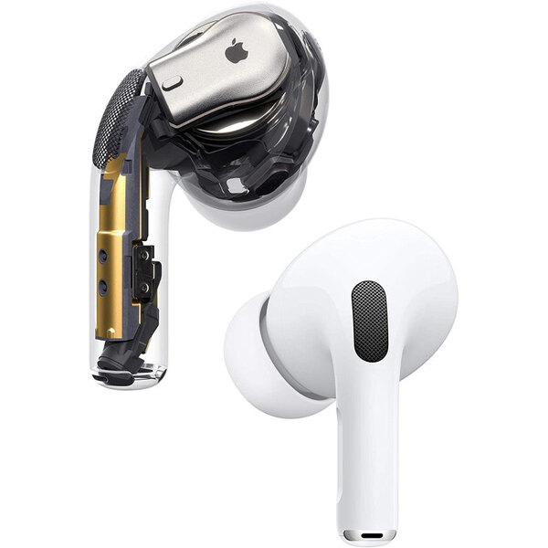 هدفون بی سیم اپل مدل AirPods Pro 2021 همراه با محفظه شارژ)
