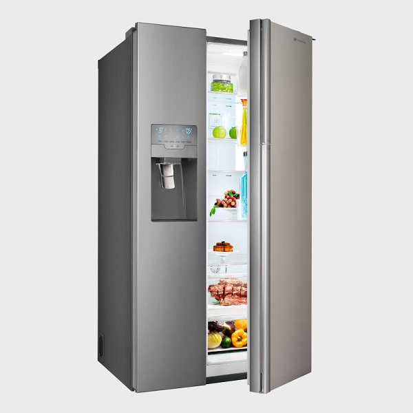 یخچال و فریزر ساید بای ساید اسنوا مدل SN8-3350SS)