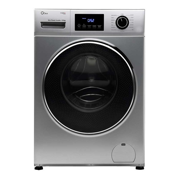ماشین لباسشویی جی پلاس مدل GWM-K8340T ظرفیت 8 کیلوگرم)