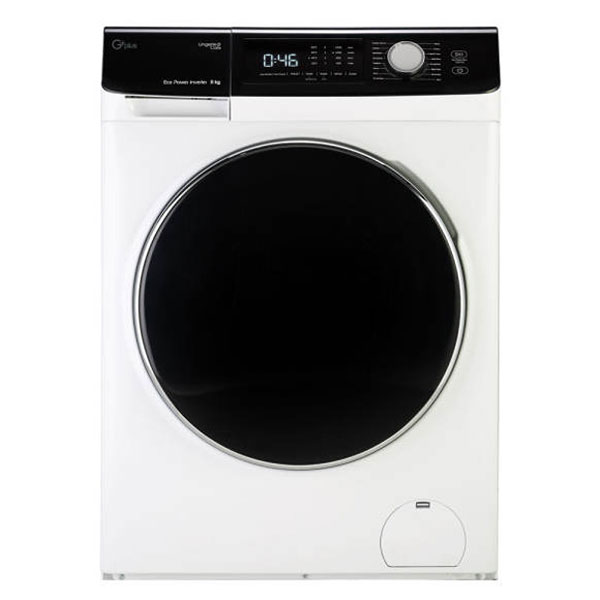 ماشین لباسشویی جی پلاس مدل GWM-K8540T ظرفیت 8 کیلوگرم)