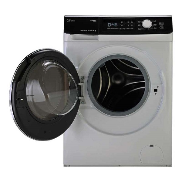 ماشین لباسشویی جی پلاس مدل GWM-K8540T ظرفیت 8 کیلوگرم)